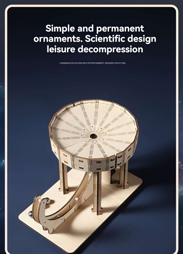 Building Toy Architectural Model Toy Set Model 3D Jigsaw Model Boxed Khaki