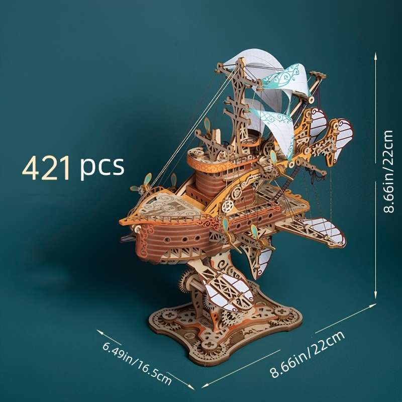 3D Jigsaw Puzzle Model Ship Model Around The World In 80 Days