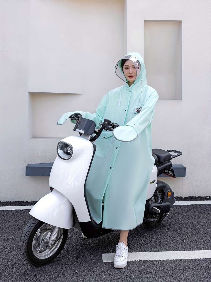 Raincoat Light Cyan Size L