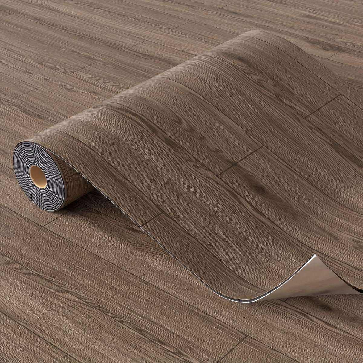 Self Adhesive Floor Stickers Light Grey 2 Rolls