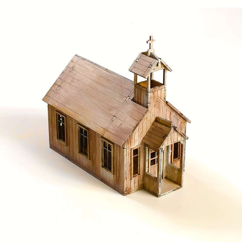 3D Model Desktop Ornaments Model Church