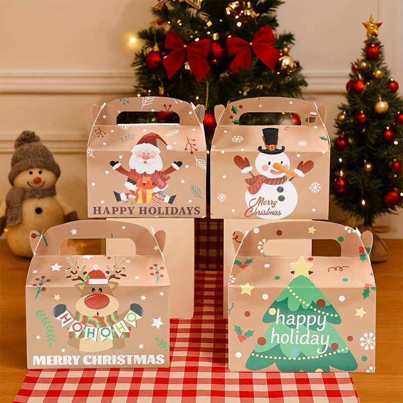Christmas Gift Boxes Quantity 4Pcs