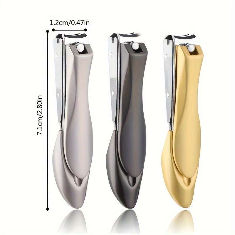 1pc High Quality Stainless Steel Nail Clippers Are Professional Solution For Thick Nails Sharp