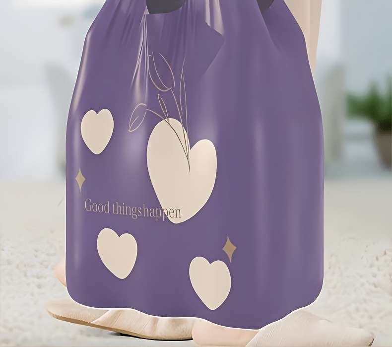 Trash Bag2 Rolls 30 Pieces Pinkpurple