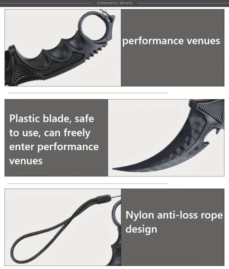 Toy Weapons Items A Claw Knife