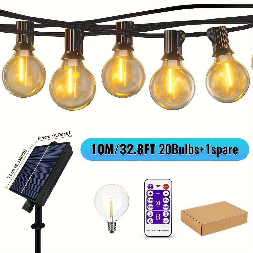 String Lights Size 7M 10Bulbs  1 Spare