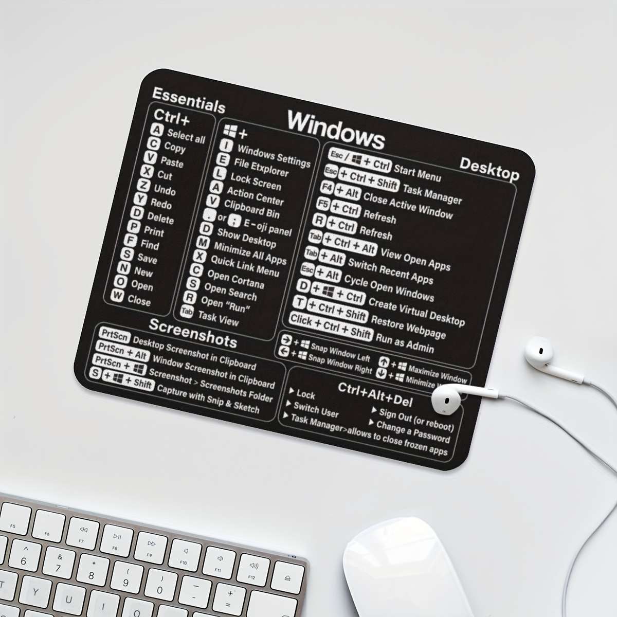 Mouse Pad Size 24.13*20.07*0.3Cm