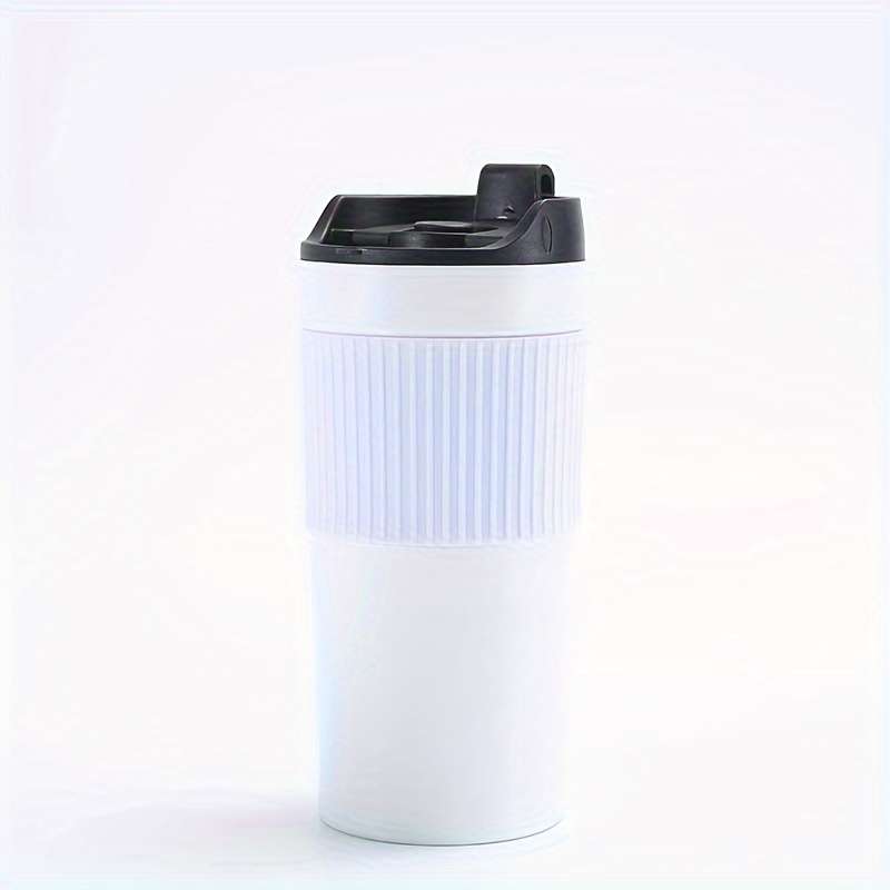 Portable French Press Coffee Maker Double Wall Insulated Travel Mug With 450Ml