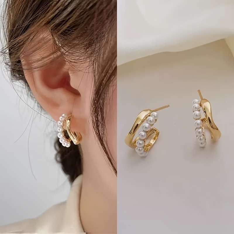 Women S Earrings Color Golden