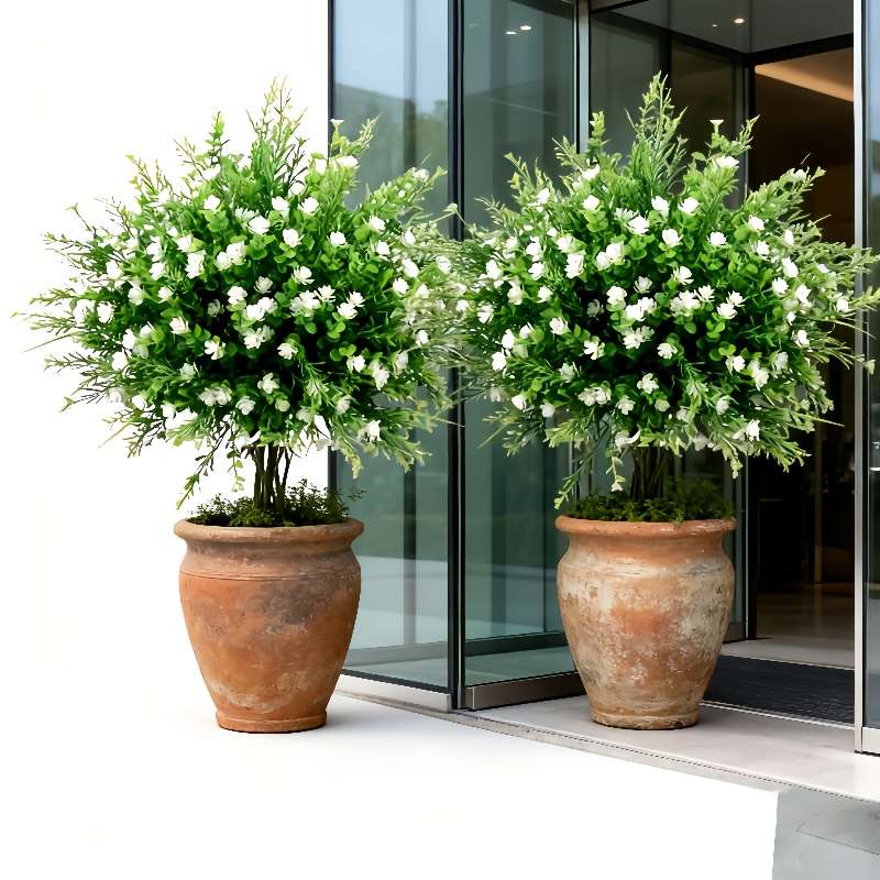 Simulated Flower Style 1 Piece Of Artificial Flower With Ground Planting