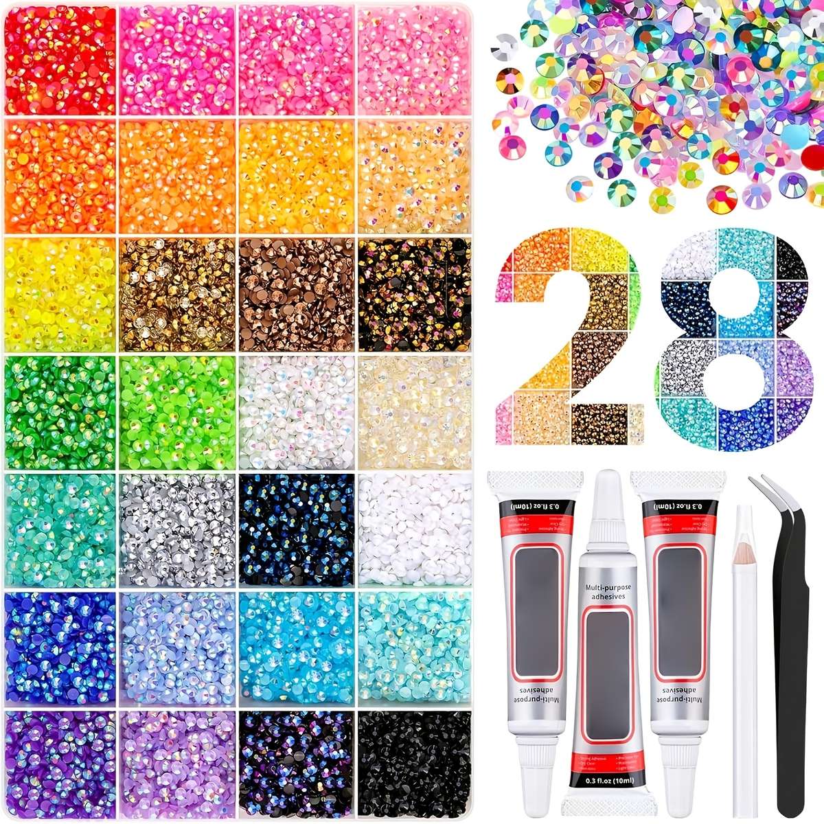 Perler Bead Set 28 Colors