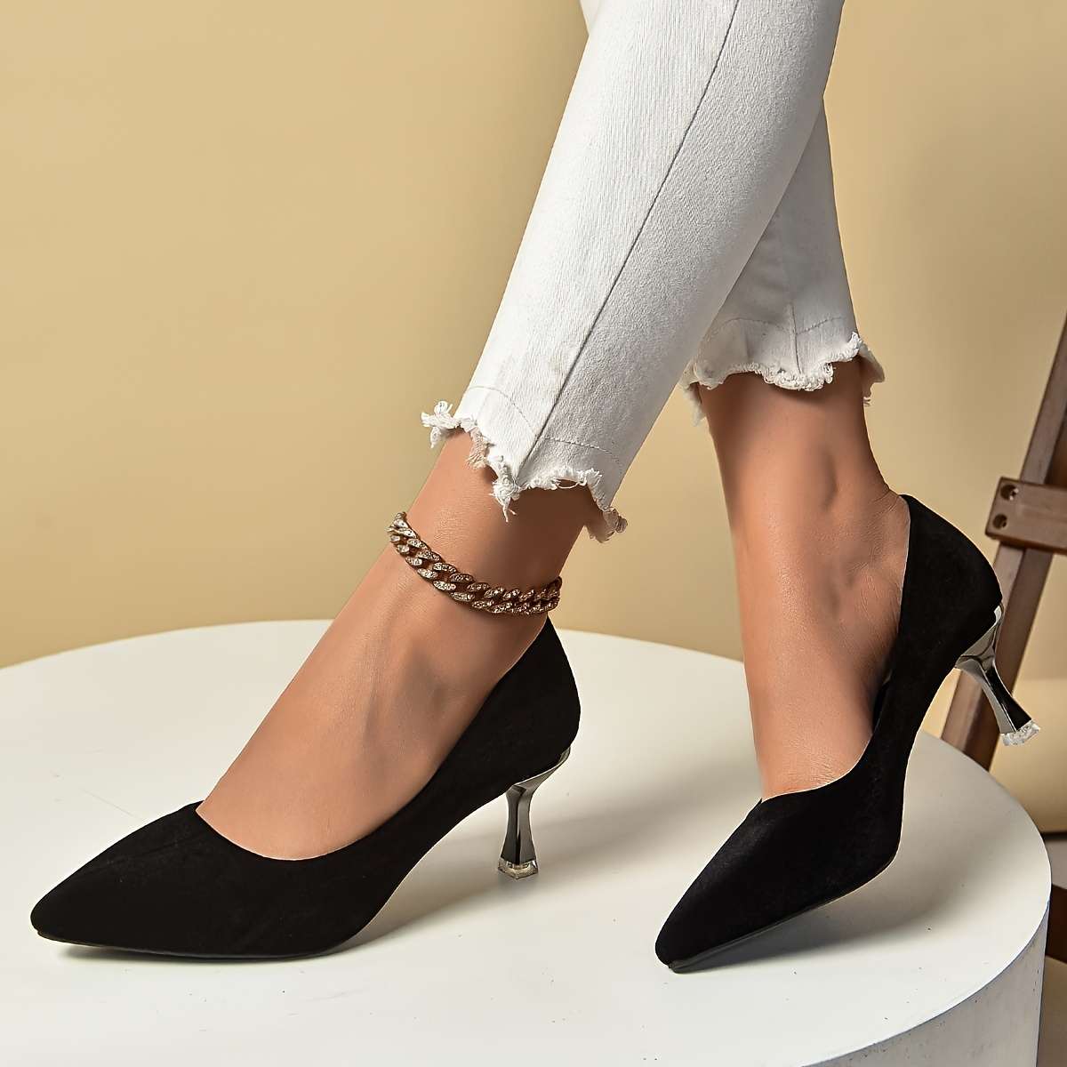 Women S High Heels Color Black Sizeuk 2.5