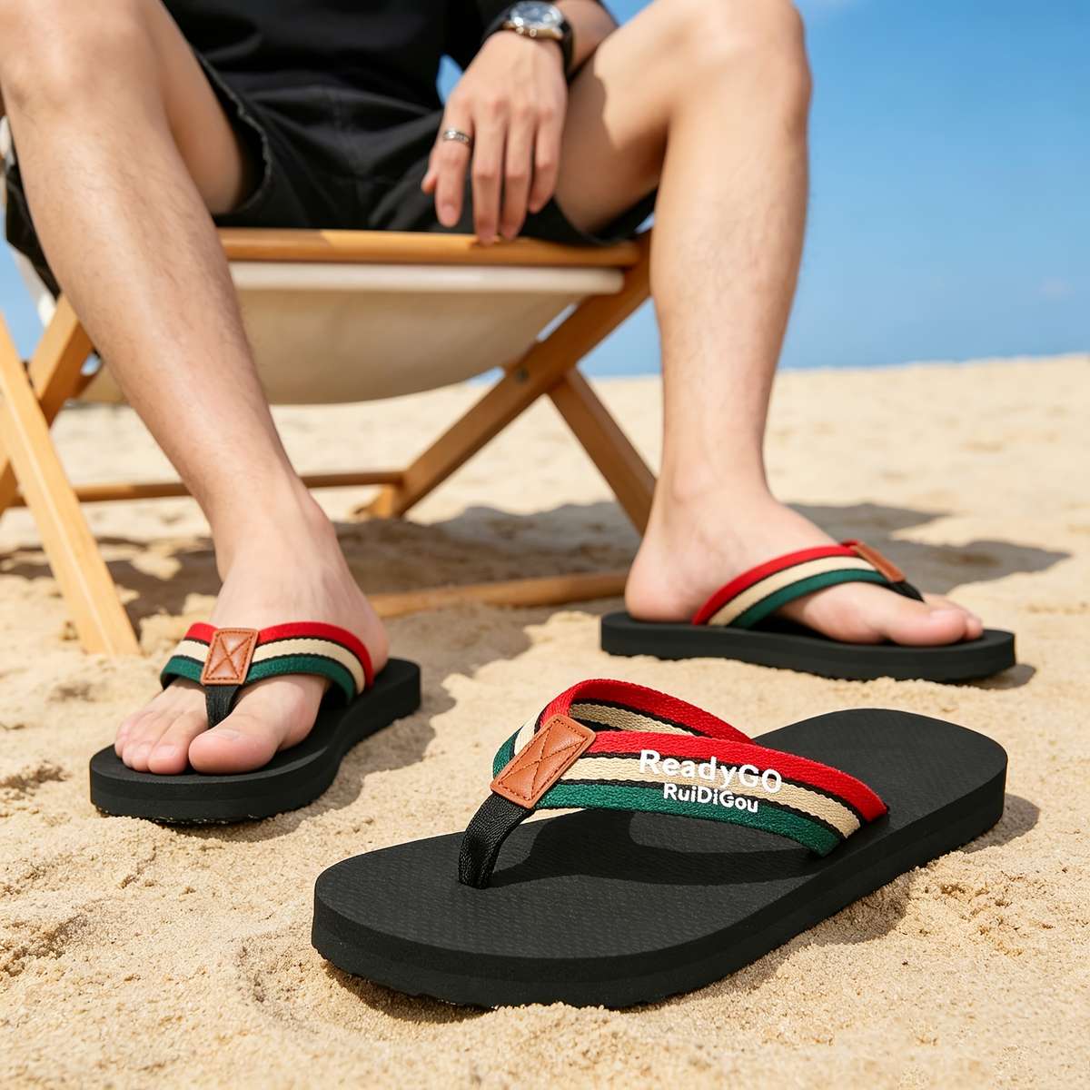 Sandals Color Black Size Uk 9