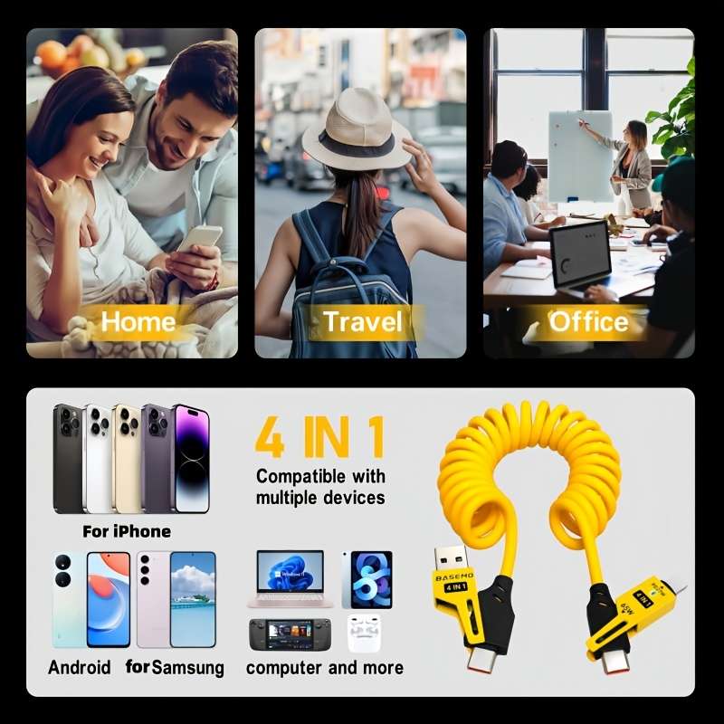 Charging Cable Quantity Purple Blue