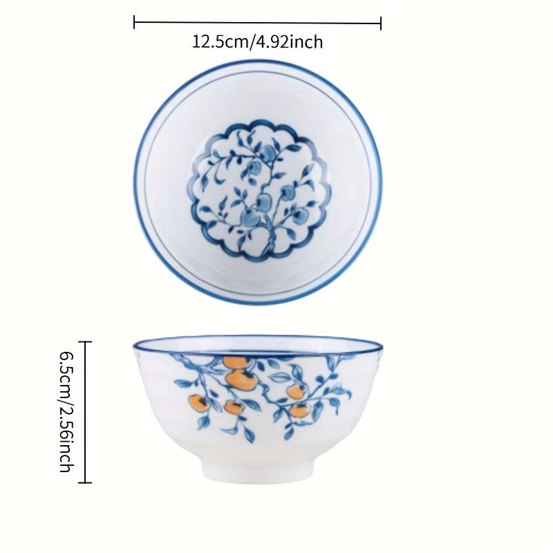 Bowl Color 12.7 Cm Cereal Bowl 4 Pcs