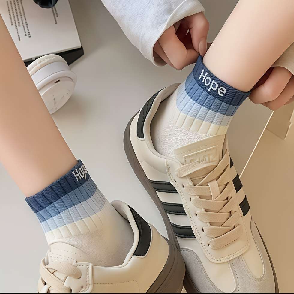 Women S Socks Color Mixed Colors Size Asian Onesize