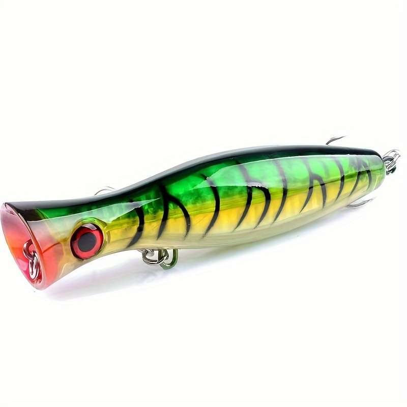 1pc Popper Fishing Lure 12.5cm 40.3g ABS Hard Bait for Fresh Saltwater Angling Crash Wate