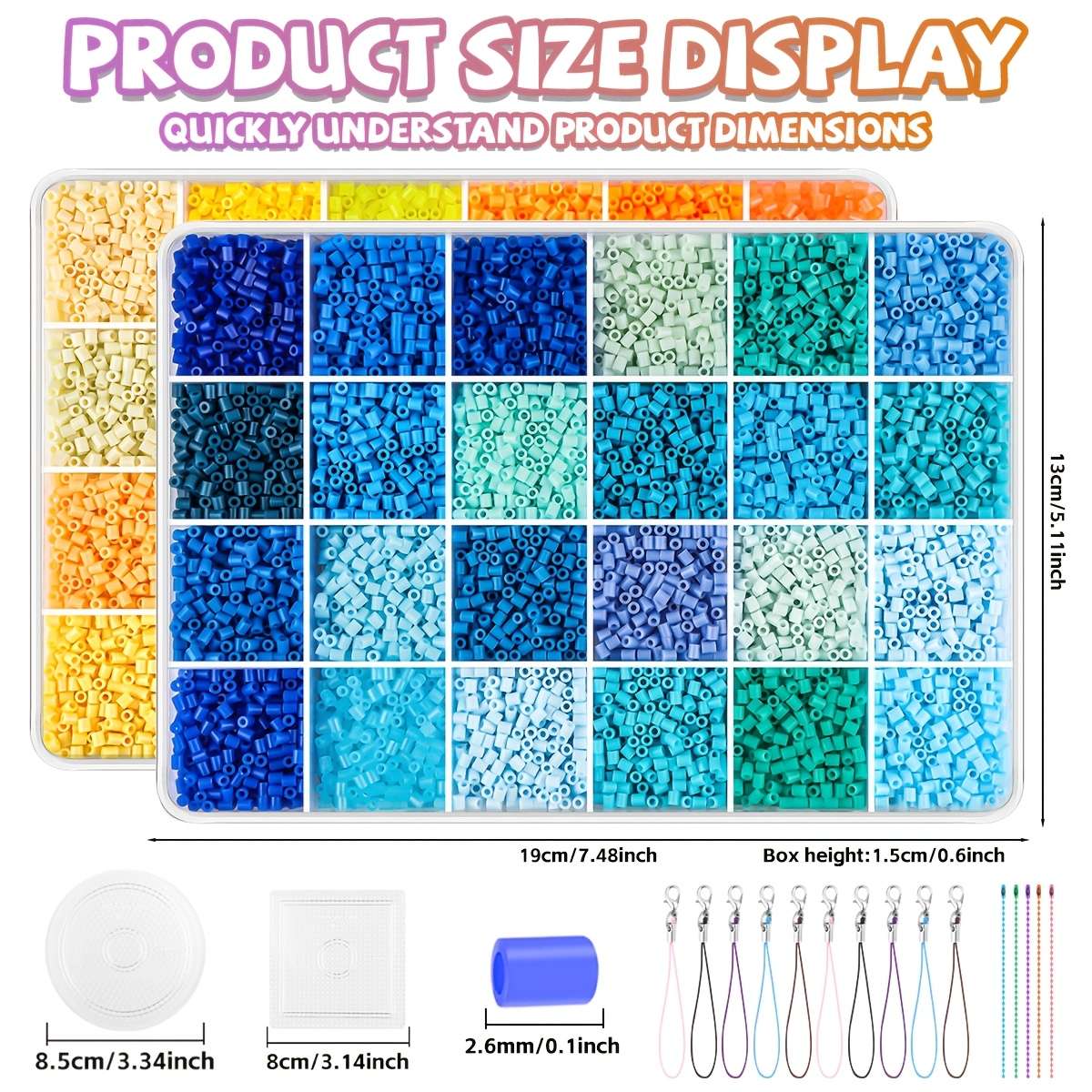 Perler Bead Set 48 Colors