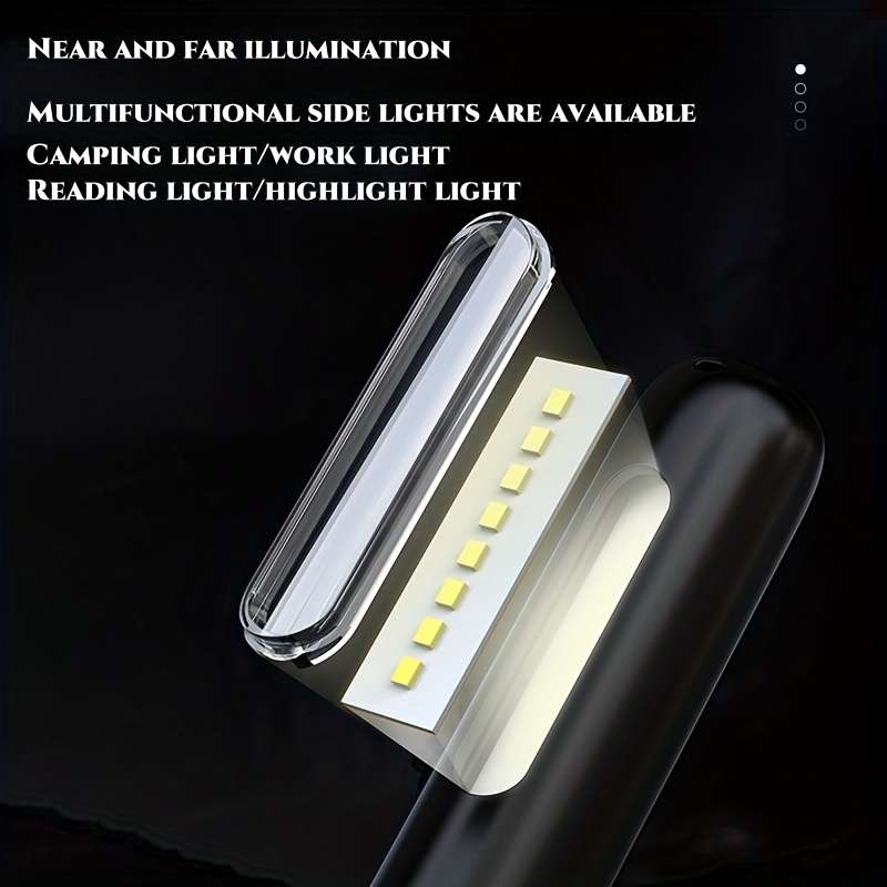 Professional 1Pc Philips High Lumen Mini Camping Flashlight Home Reliable