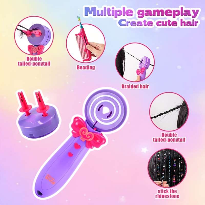 Hair Braiding Products Model Threeinone Braiding Artifact Tool Applicable People6 Years Old