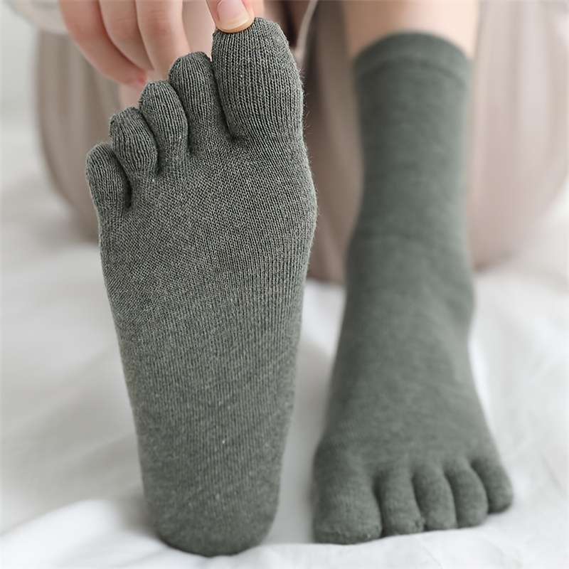 Women S Socks Color 5Pairs White Size Onesize