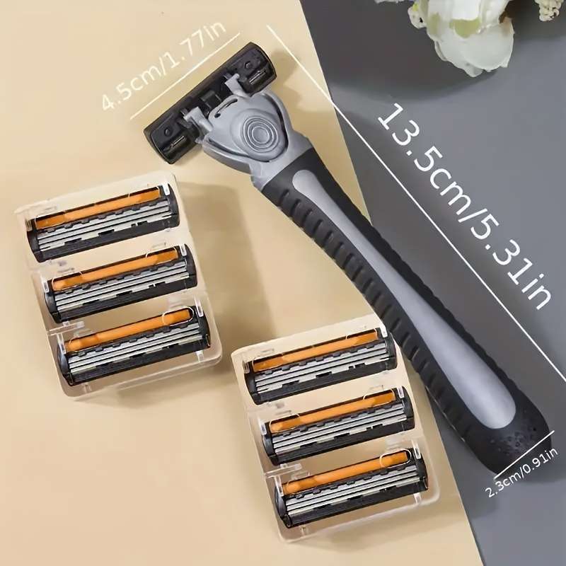 Shaver Color 2 Racks    40 Blades    Cleaning Brush
