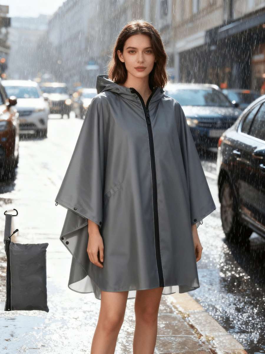 Raincoat Grey Size Onesize
