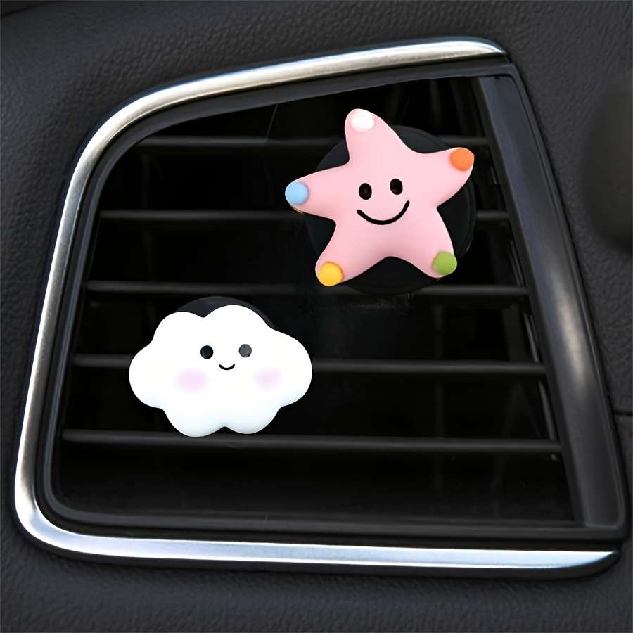 Car Interior Decor Items 2 Oranges Stars  Add  Clouds