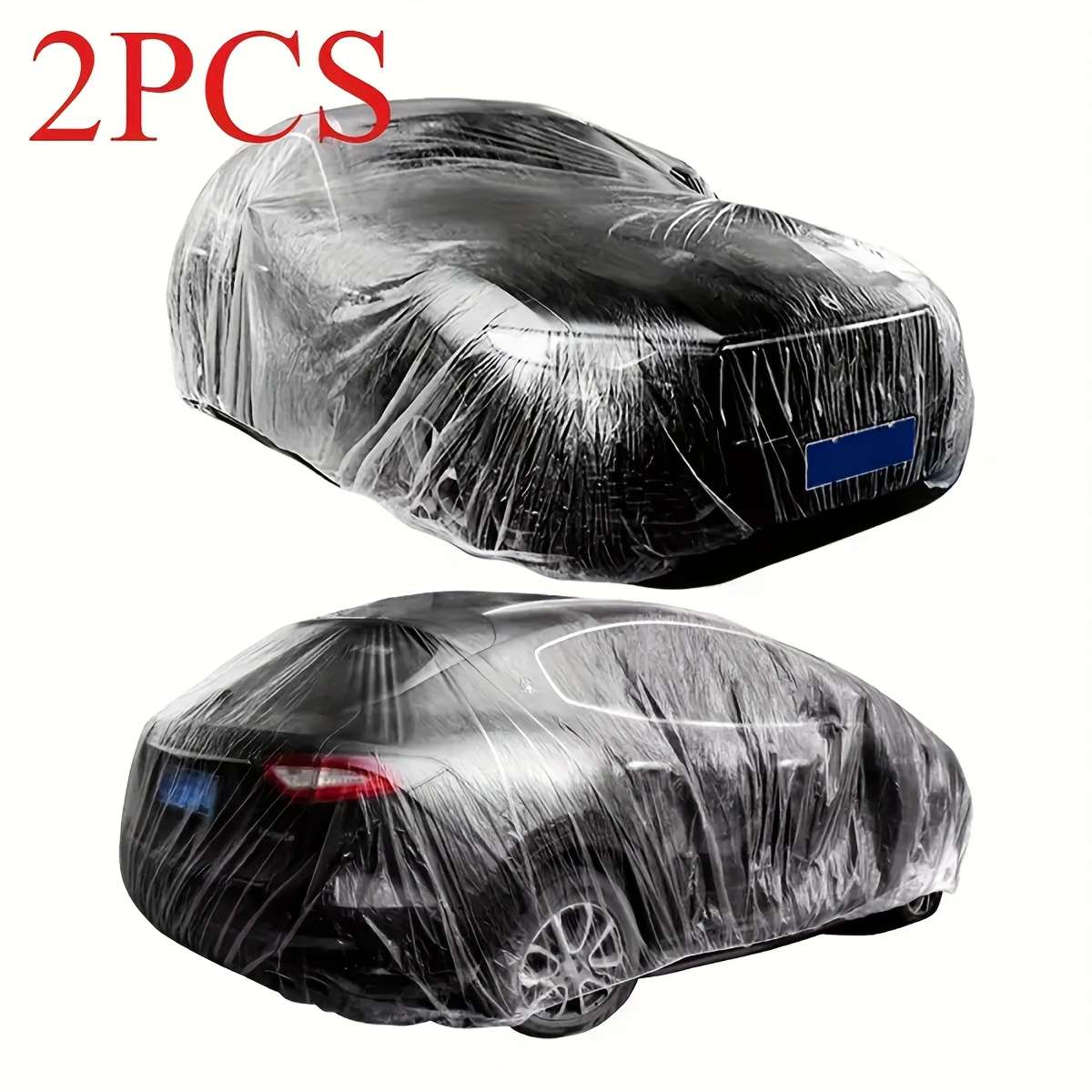 Car Cover Color Transparent Quantity 5Pcs