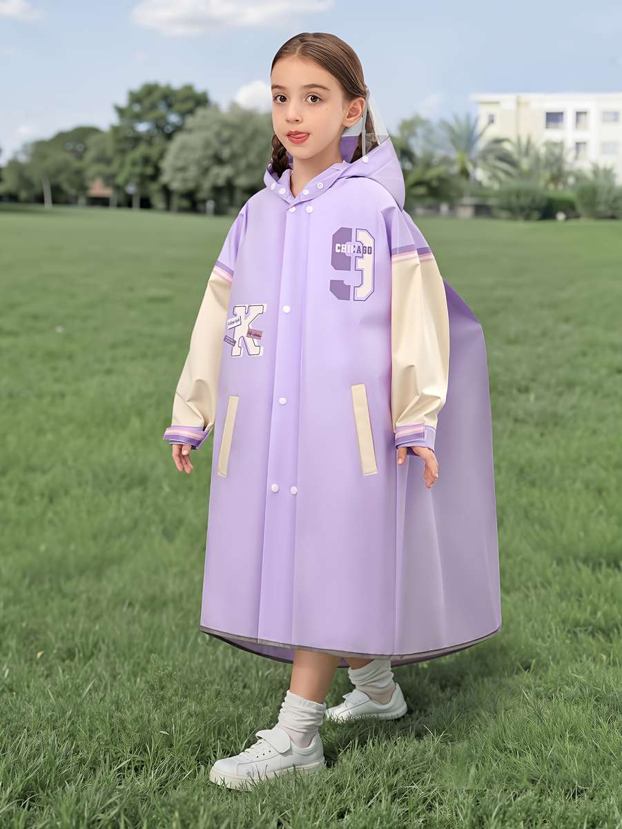 Raincoat Violet Size 13Y