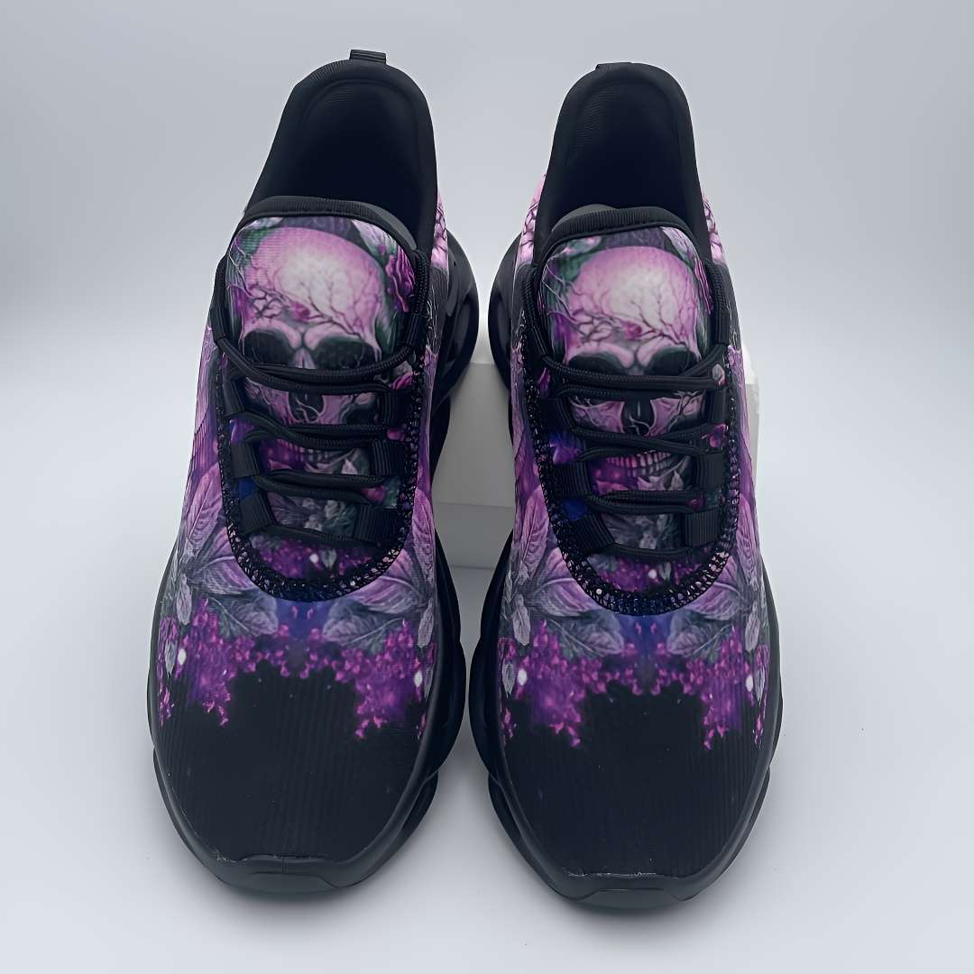 Women S Sneakers Color Purple And Black Sizeuk 4.5