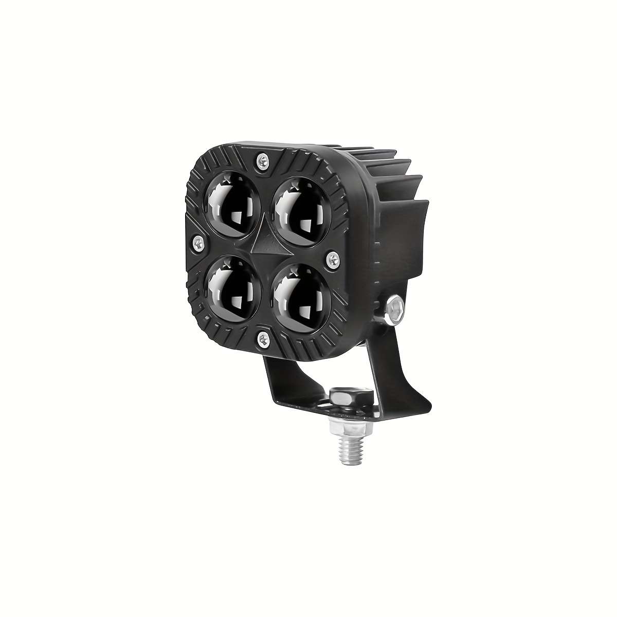 1pc High-Brightness LED Motorcycle Light with Adjustable High Low Beam Modes Easy In