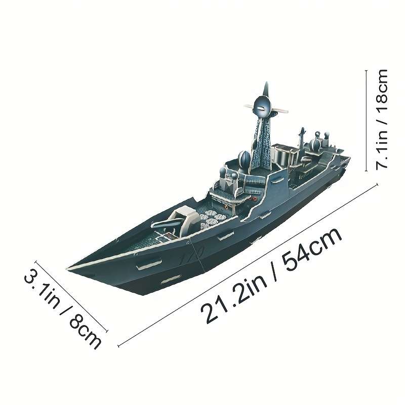 3D Jigsaw Puzzle Model Ship Style Aircraft Carrier  Add   Battleship