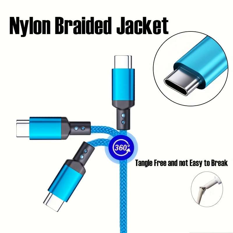 Charging Cable Color Grey Size200Cm 6.5Ft 78.7In