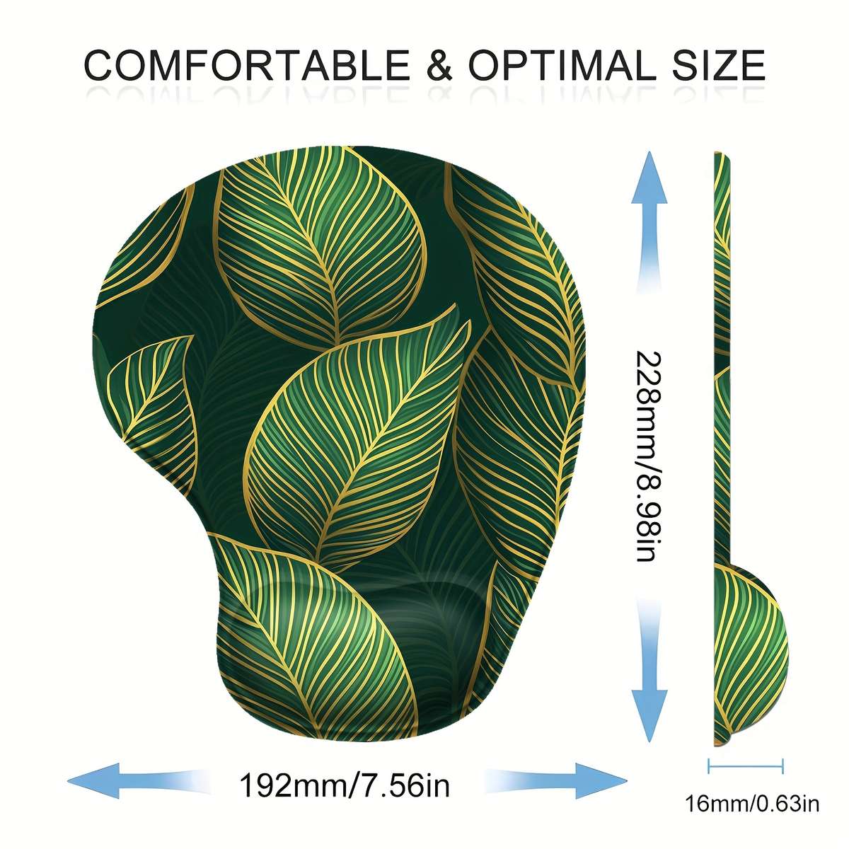 Mouse Pad Size 22.81*19.2Cm
