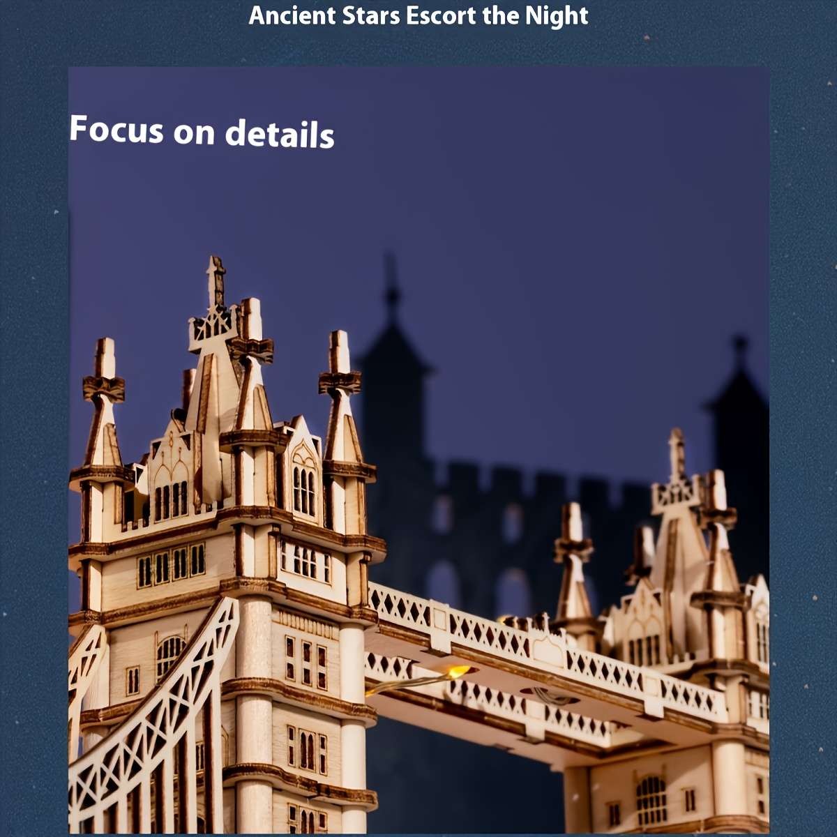 Building Toy Architectural Model Toy Set Model London Bridge Model Building Blocks Puzzle