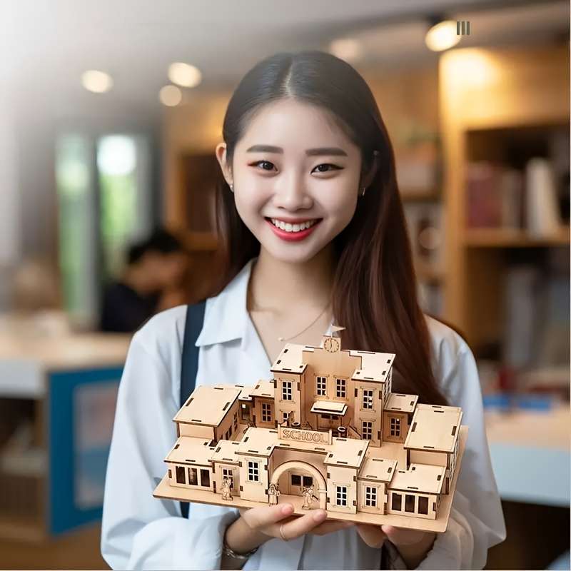 House Model Items Wooden