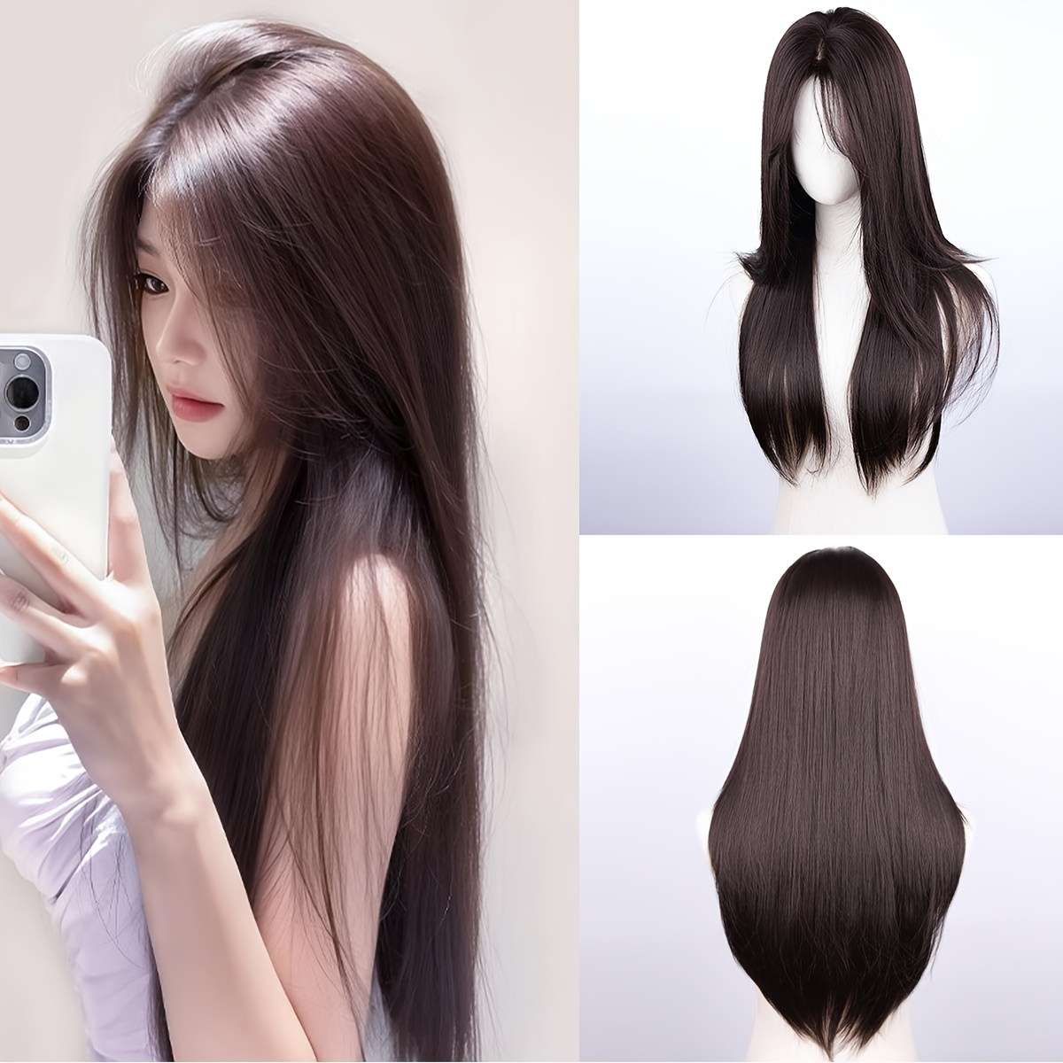 Lw3481-1 Womens Wigs Hair Length 71.12Cm