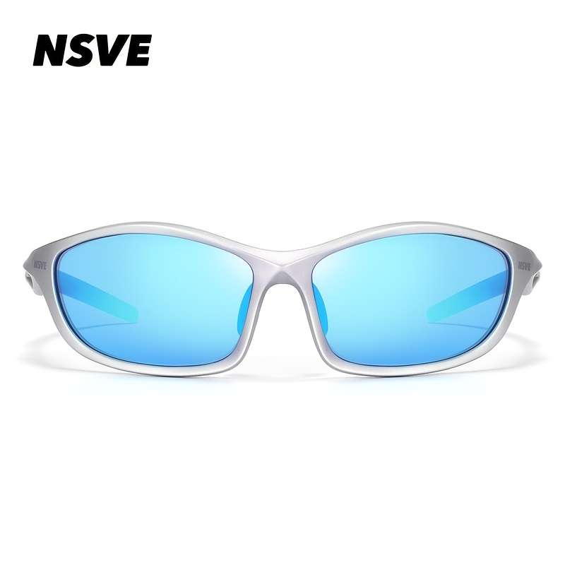 Cycling Glasses Model Sr Sr Recreated Titanium Hollow Silvery  Polarized Mercury Lens