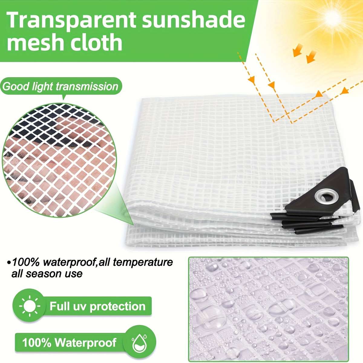 Shade Cloth Size 2.95M*3.95M