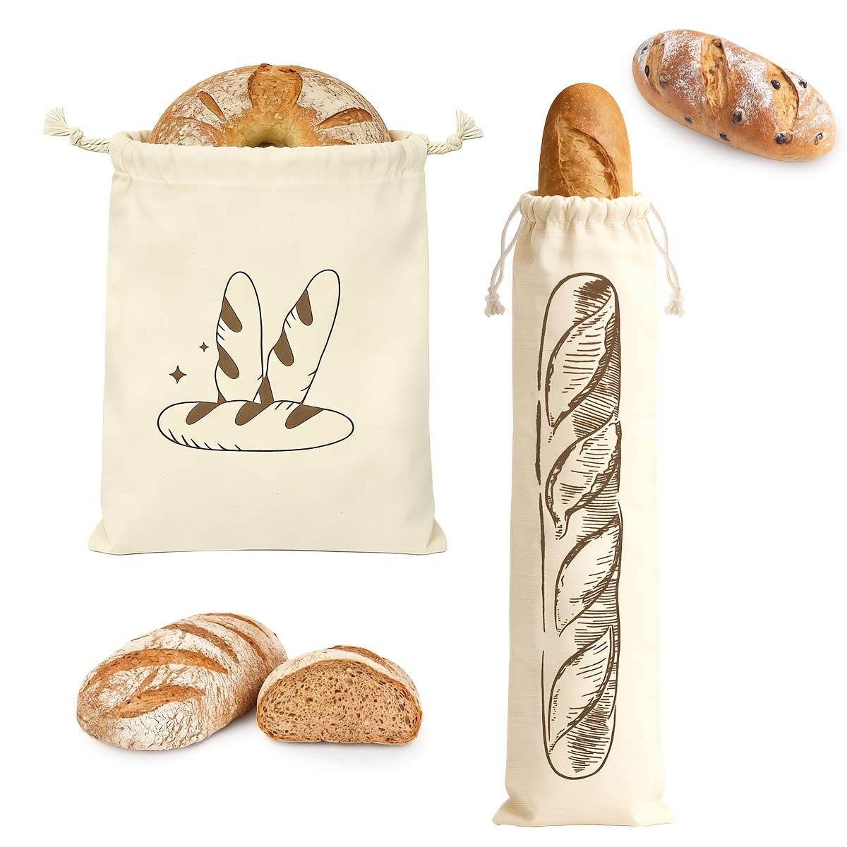 Food Storage Bags Model 2 Pieces Set