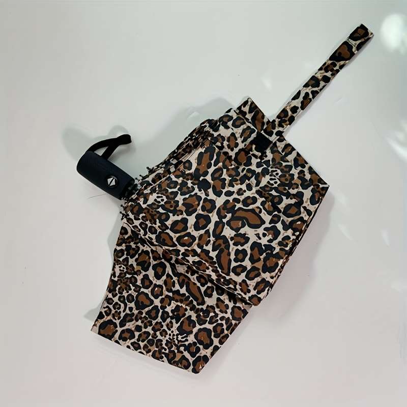 Umbrella Color Leopard Print