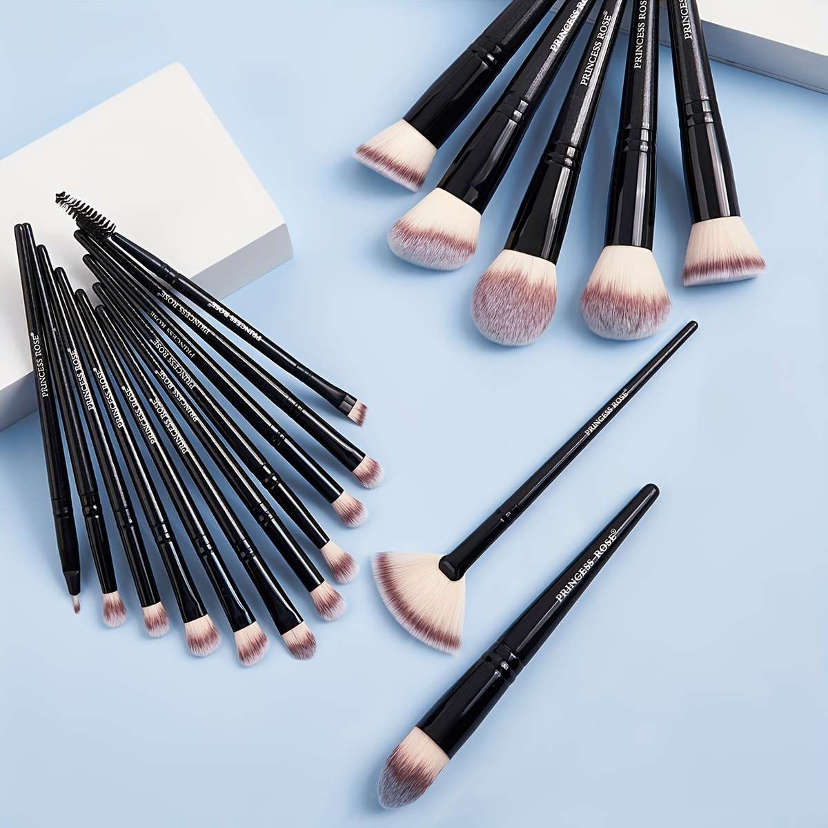 Makeup Brush Set Color Black Quantity18Pcs