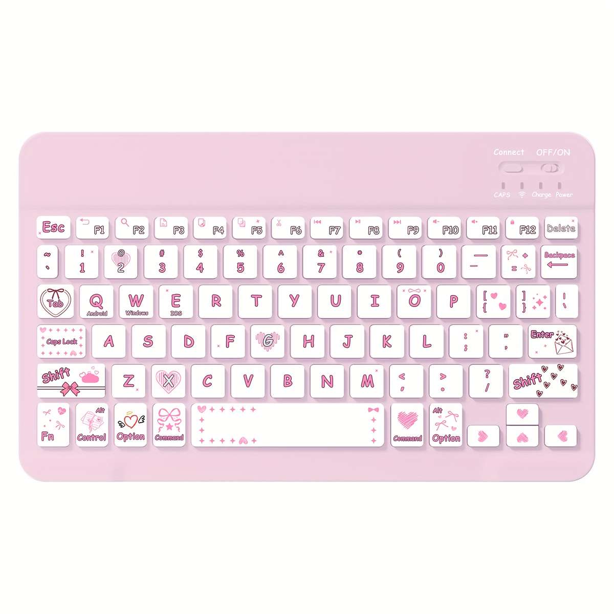 Keyboard Color pink