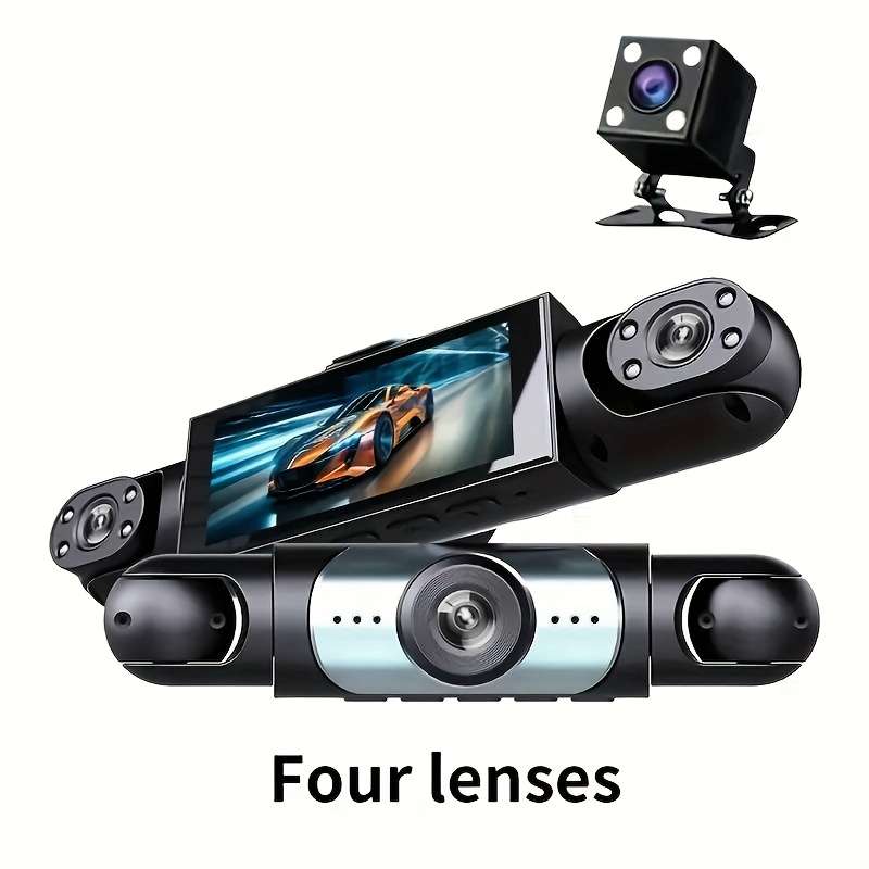 Dashcam Storage 4 Lenses Without Memory Card