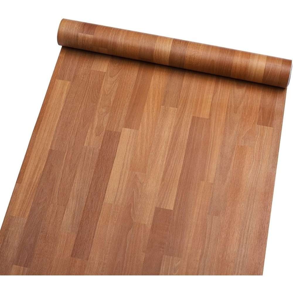 Self Adhesive Floor Stickers Parquet Walnut 40Cm*1M