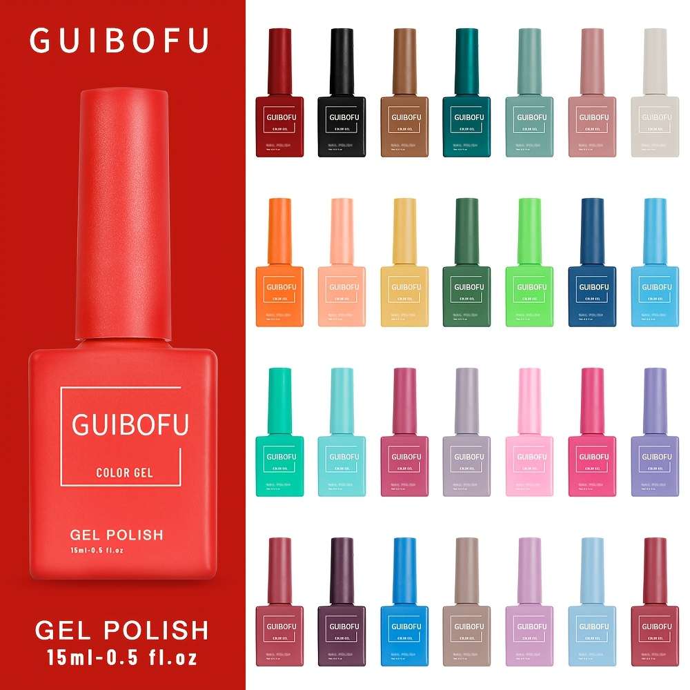 Nail Polish Color Doamine Gel 5Pcs 15Ml