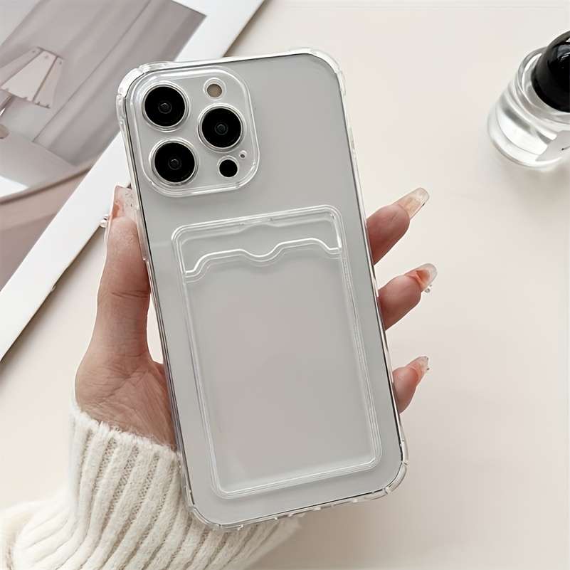 1Pc Transparent For iPhone 13 Phone Case Phone Cover