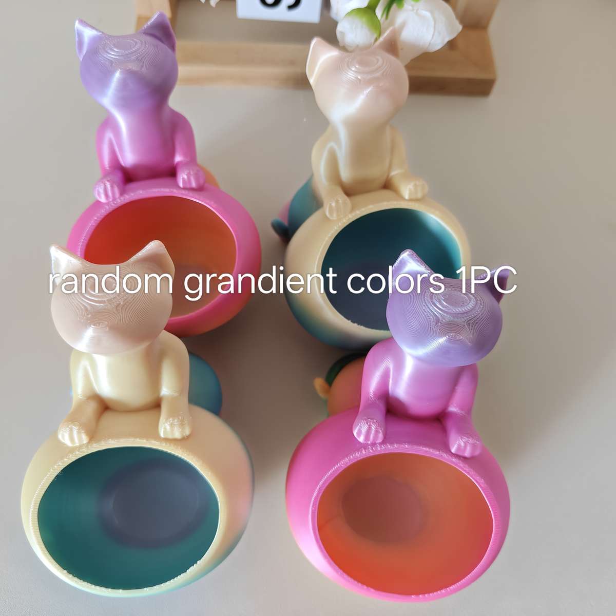 Flowerpot Color 1Pc Random Gradient Color