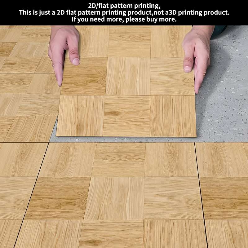 Self Adhesive Floor Stickers 11.8Inchx11.8Inch30X30Cm